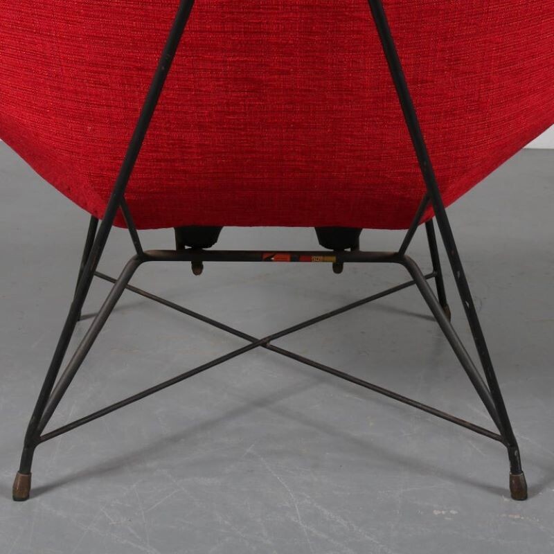 Vintage easy chair Kosmos by Augusto Bozzi for Saporiti, Italy, 1954