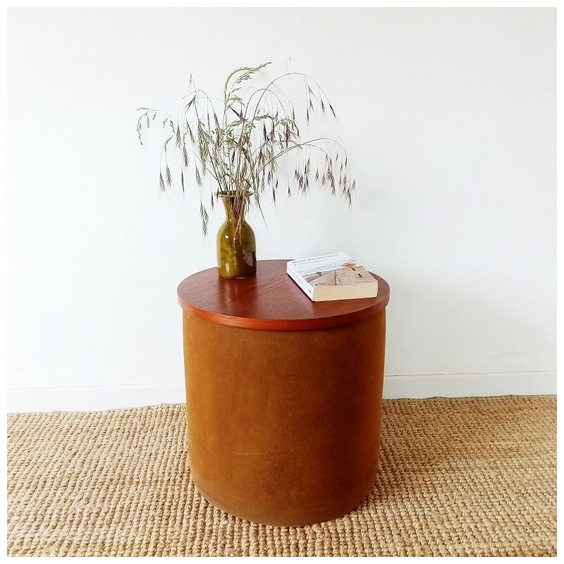 Vintage teak side table 1970s