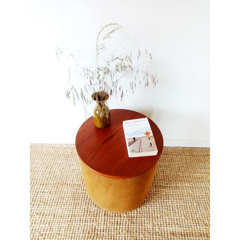 Vintage teak side table 1970s