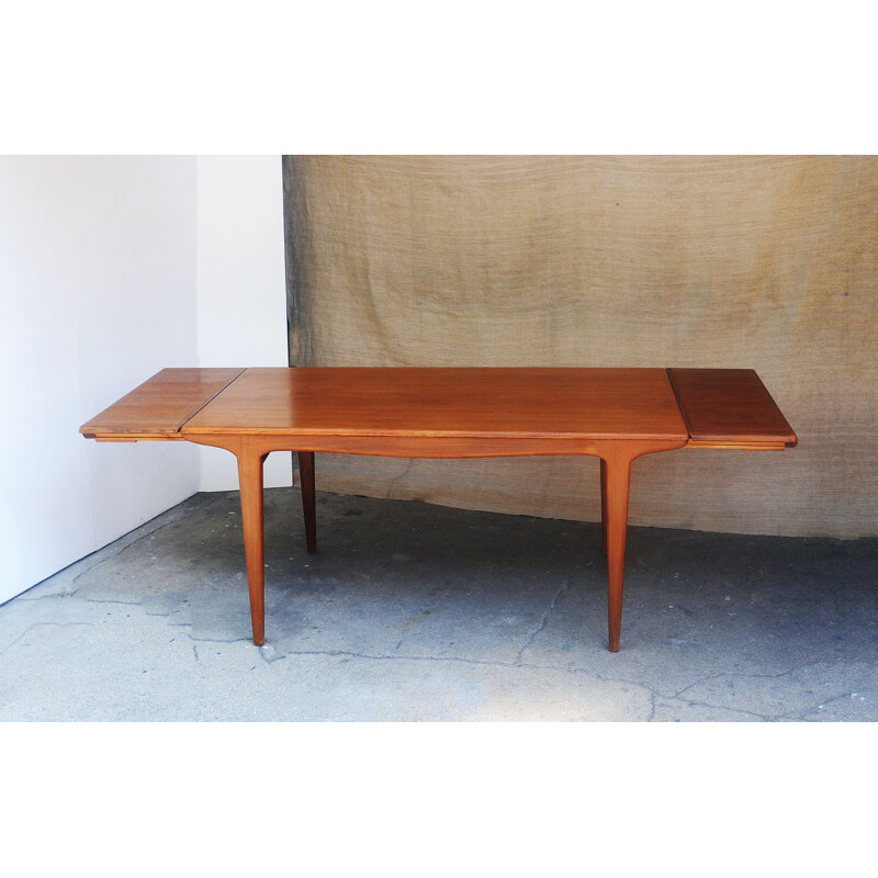 Vintage teak table by Johannes Andersen 1960