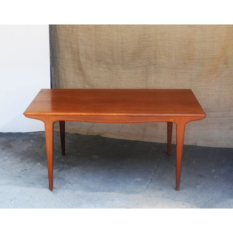 Vintage teak table by Johannes Andersen 1960