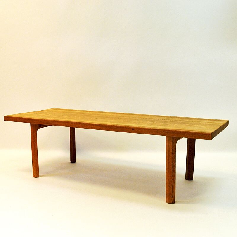 Vintage Oak coffee table by Illum Wikkelsø, Denmark,1960