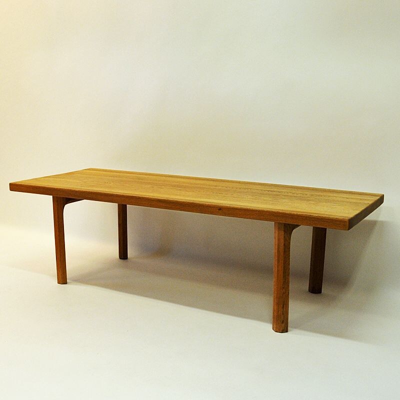 Vintage Oak coffee table by Illum Wikkelsø, Denmark,1960