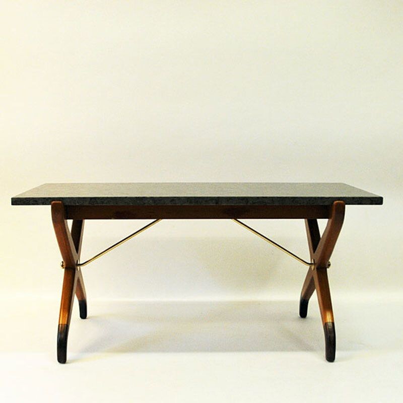 Swedish vintage coffee table by David Rosen for Nk, 1940