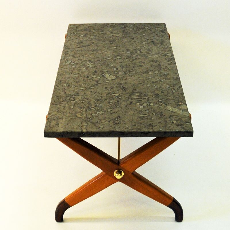 Swedish vintage coffee table by David Rosen for Nk, 1940