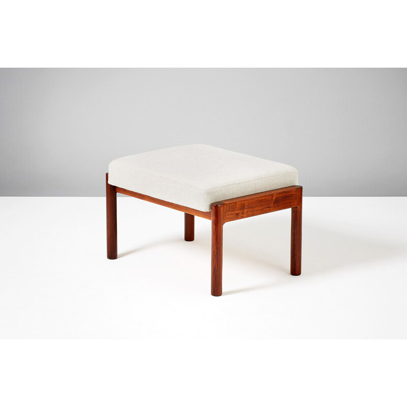 Vintage Kurt Ostervig rosewood ottoman