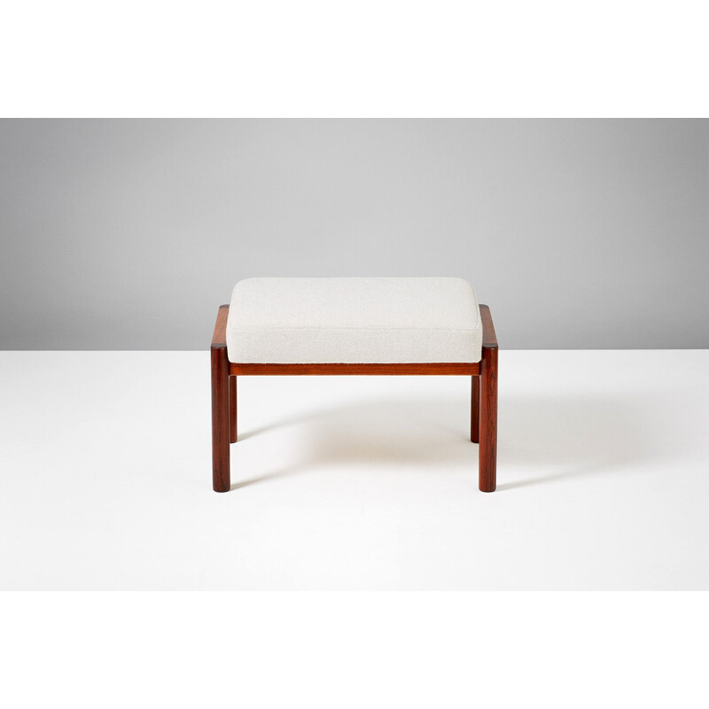 Vintage Kurt Ostervig rosewood ottoman