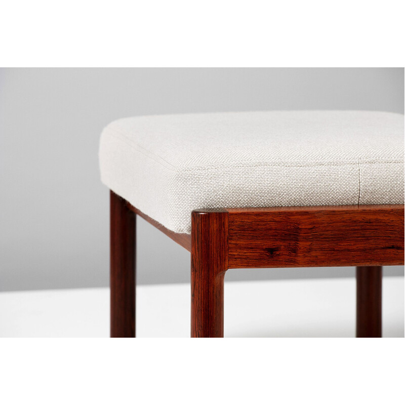 Vintage Kurt Ostervig rosewood ottoman