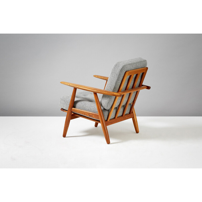 Vintage Hans Wegner GE-240 oak cigar chair