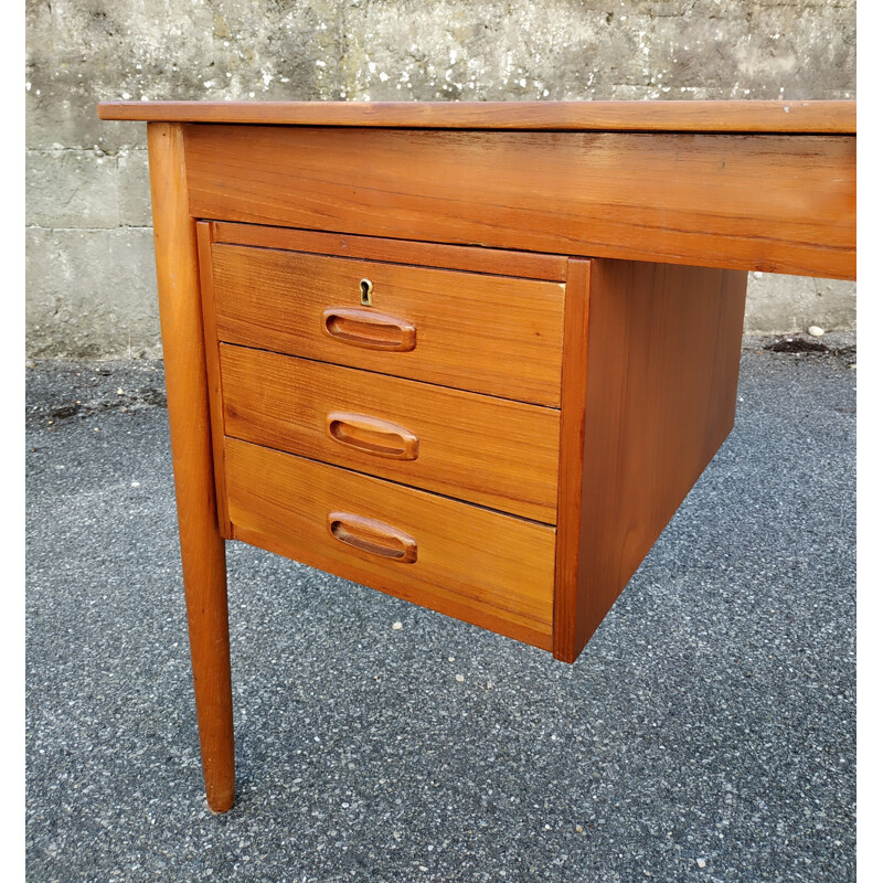 Vintage Scandinavian teak desk 1960