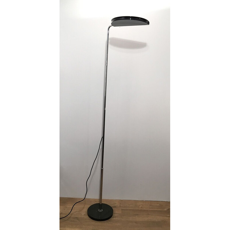 Vintage floorlamp Mezza Luna by Bruno Gecchelin for Skipper