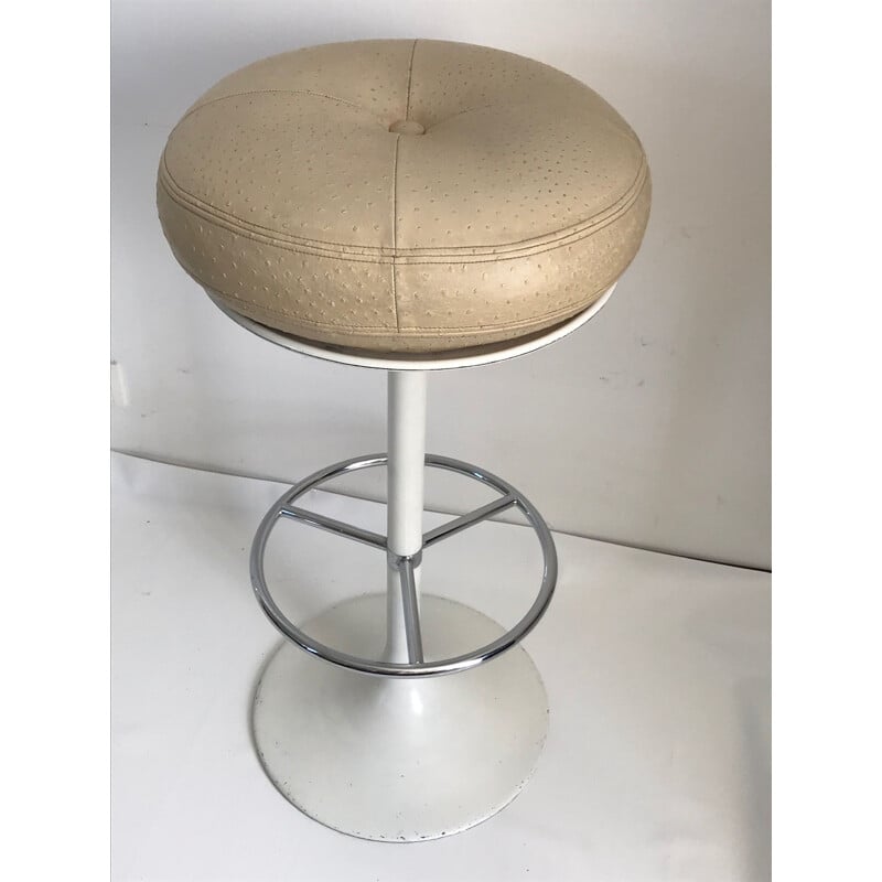 Tabouret de bar vintage par Borge Johanson, 1960