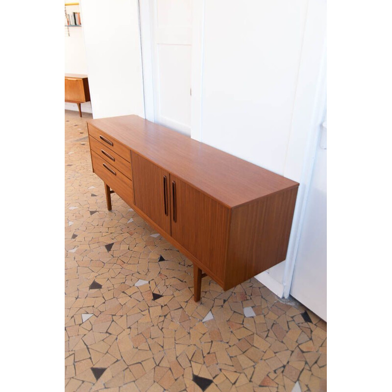 Vintage sideboard in teak by Nathan Scandinavian 1960s