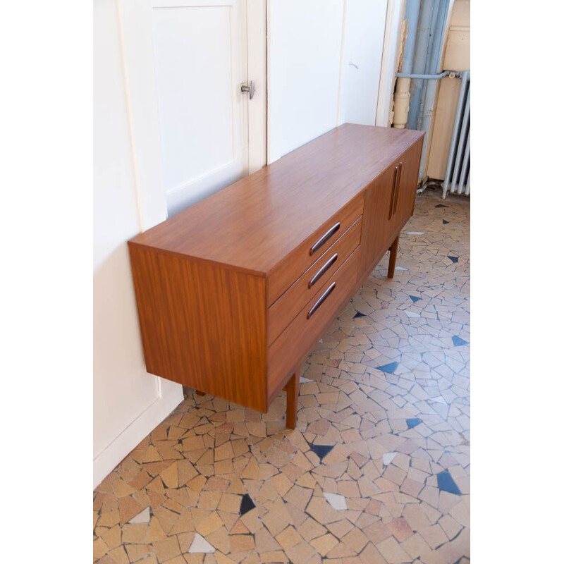 Vintage sideboard in teak by Nathan Scandinavian 1960s