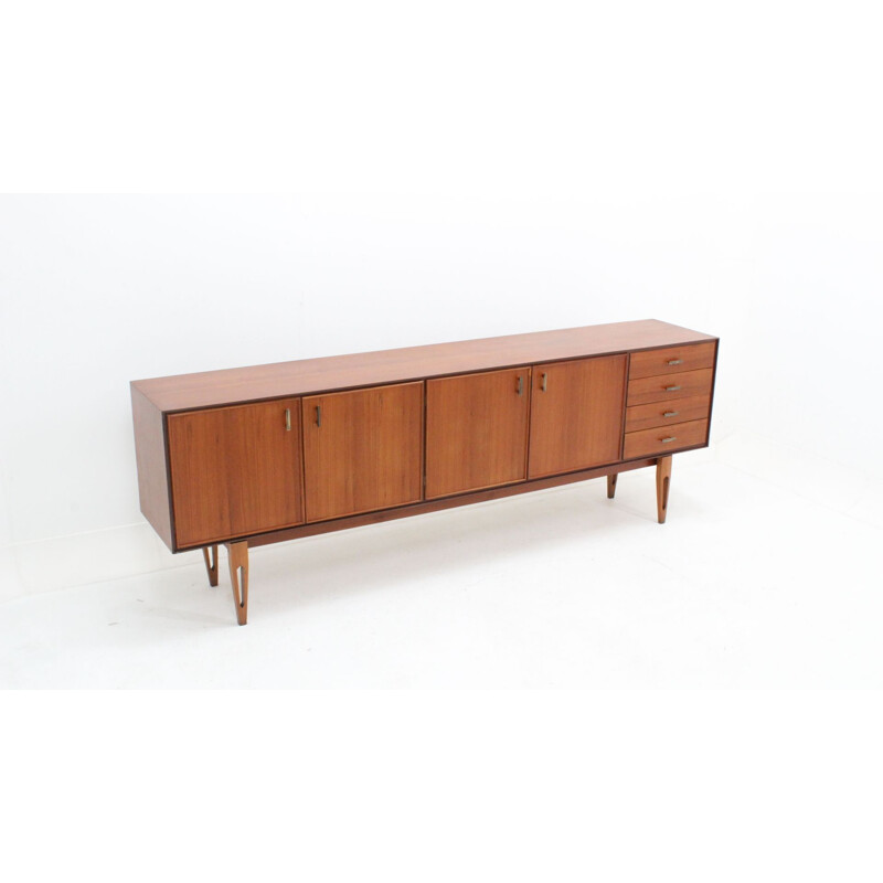 Vintage Italian sideboard in teak from the 50s 