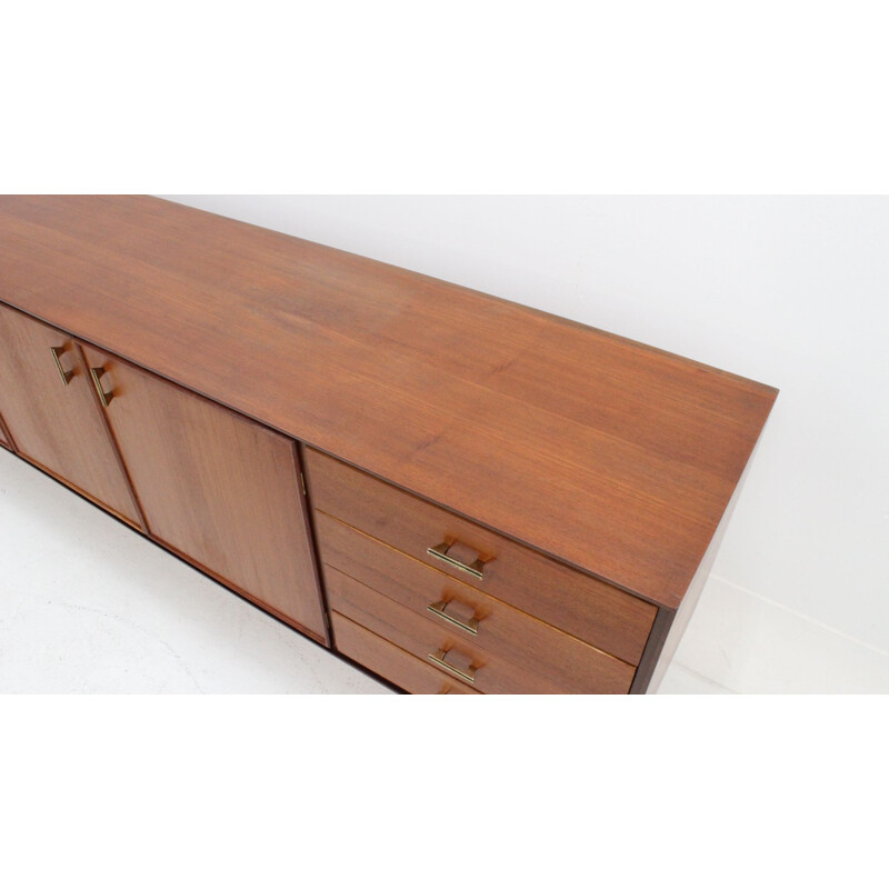 Vintage Italian sideboard in teak from the 50s 