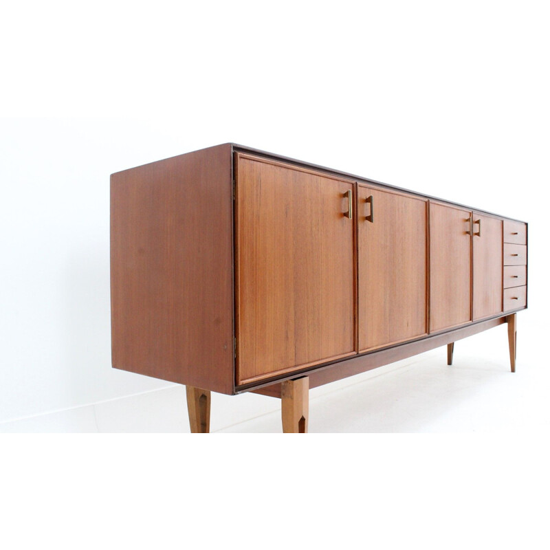 Vintage Italian sideboard in teak from the 50s 