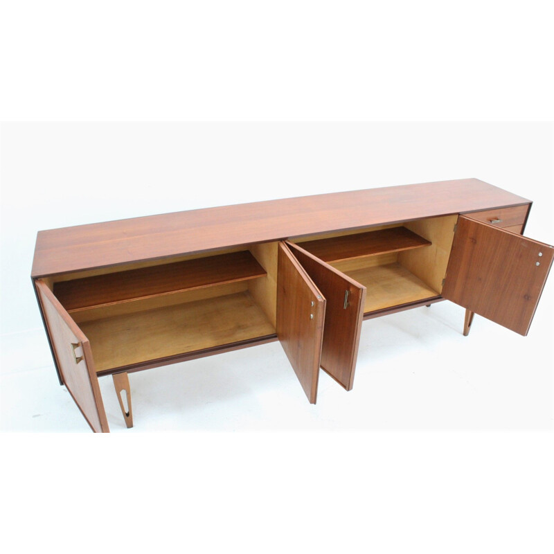 Vintage Italian sideboard in teak from the 50s 