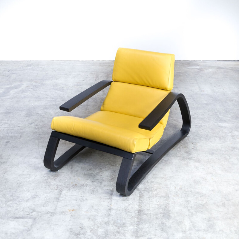 Fauteuil longue vintage par Marconato & Zappa pour Contempo,1990