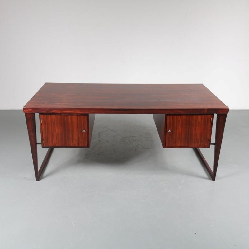 Vintage desk model 70 by Kai Kristiansen for Feldballes Møbelfabrik, Denmark 1950