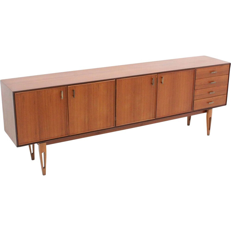 Vintage Italian sideboard in teak from the 50s 