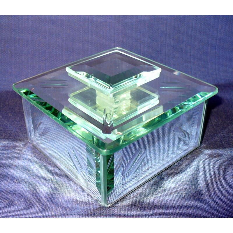 Fontana Arte crystal box - 1930s