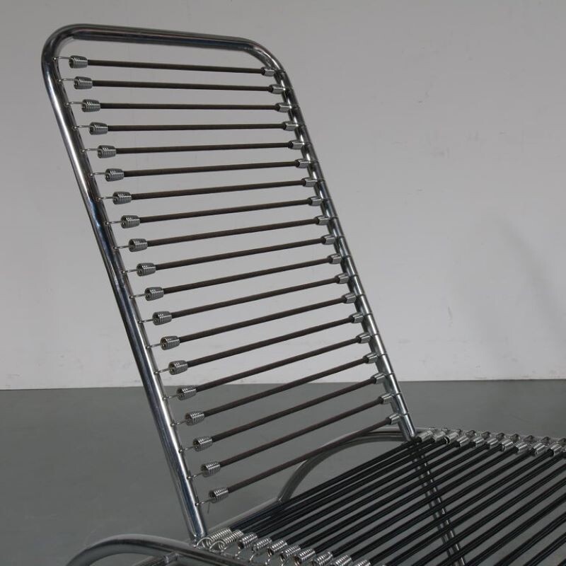 Vintage chair by René Herbst for Tecta