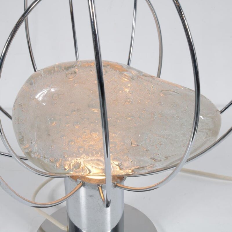 Skulpturale Vintage-Lampe Angelo Brotto von Esperia