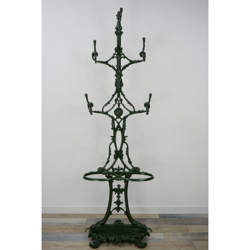 Vintage coat rack Art Nouveau by Alfred Corneau 1930s