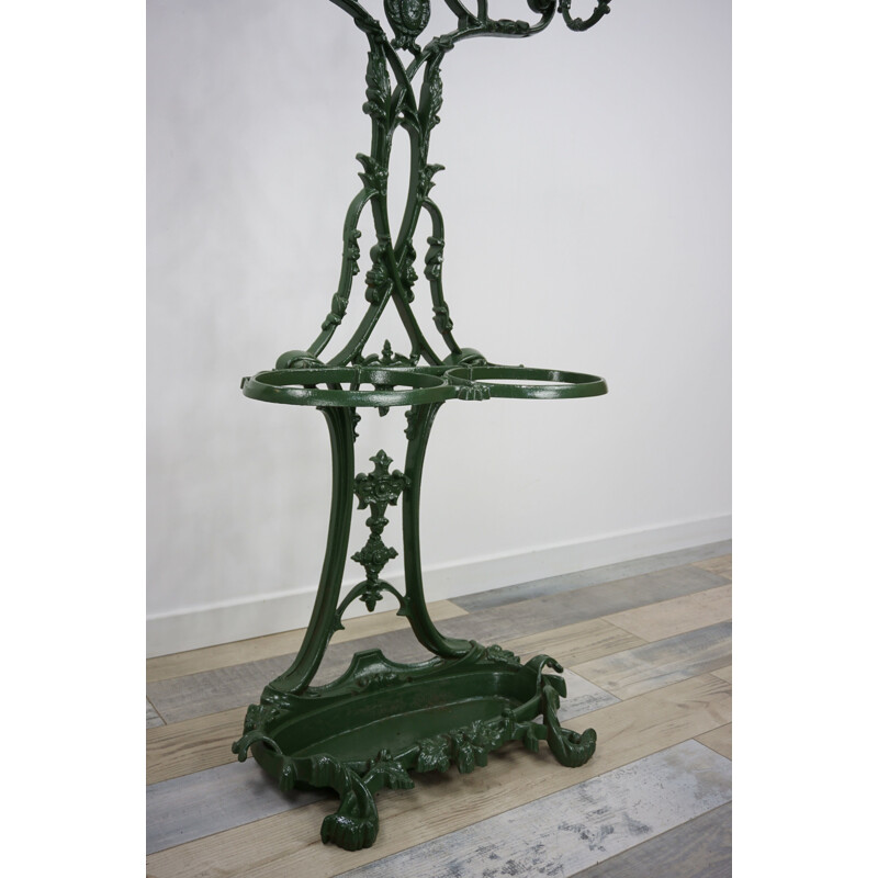 Vintage coat rack Art Nouveau by Alfred Corneau 1930s