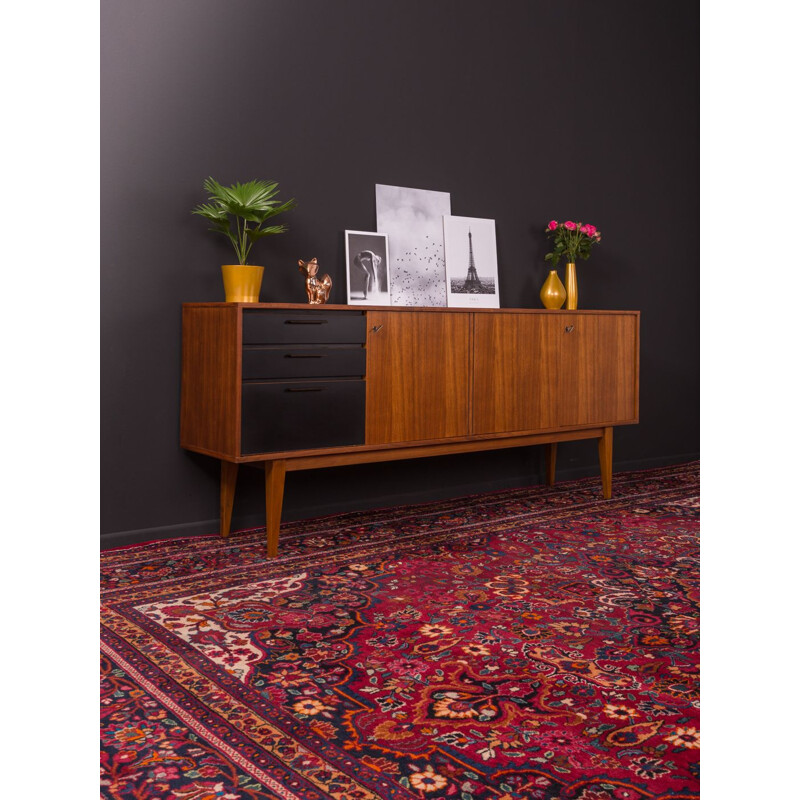 Vintage sideboard in walnut Germany 1960s