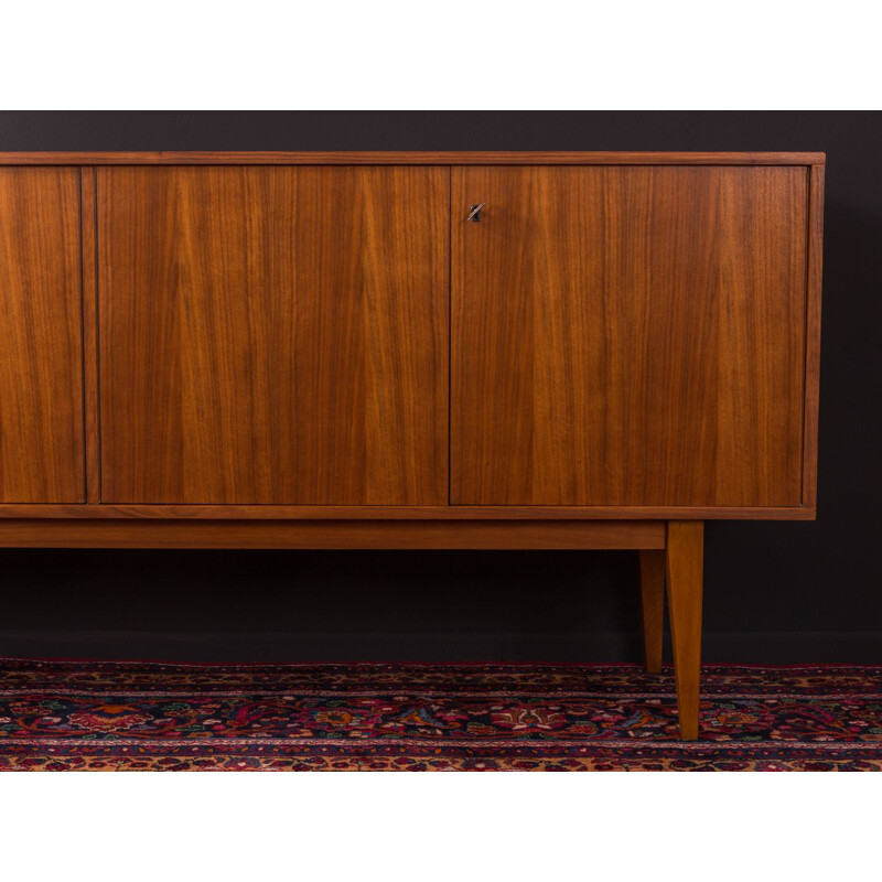 Vintage sideboard in walnut Germany 1960s