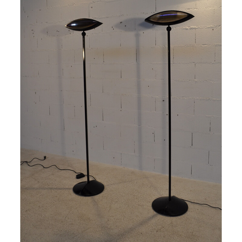 Pair of floor lamps, Fabio LOMBARDO - 1988