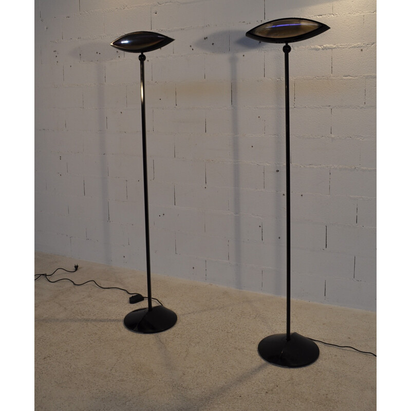 Paire de lampadaires, Fabio LOMBARDO - 1988