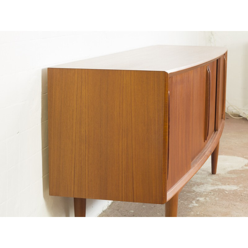 Vintage sideboard in teak, HP HANSEN - 1960s