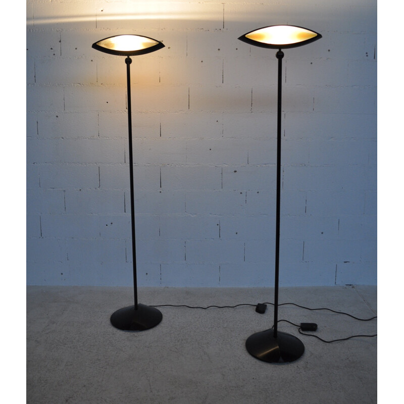 Paire de lampadaires, Fabio LOMBARDO - 1988