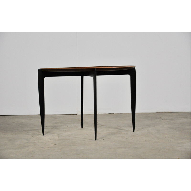 Vintage side table by Svend ge Willumsen Hans Engholm for Fritz Hansen,1950