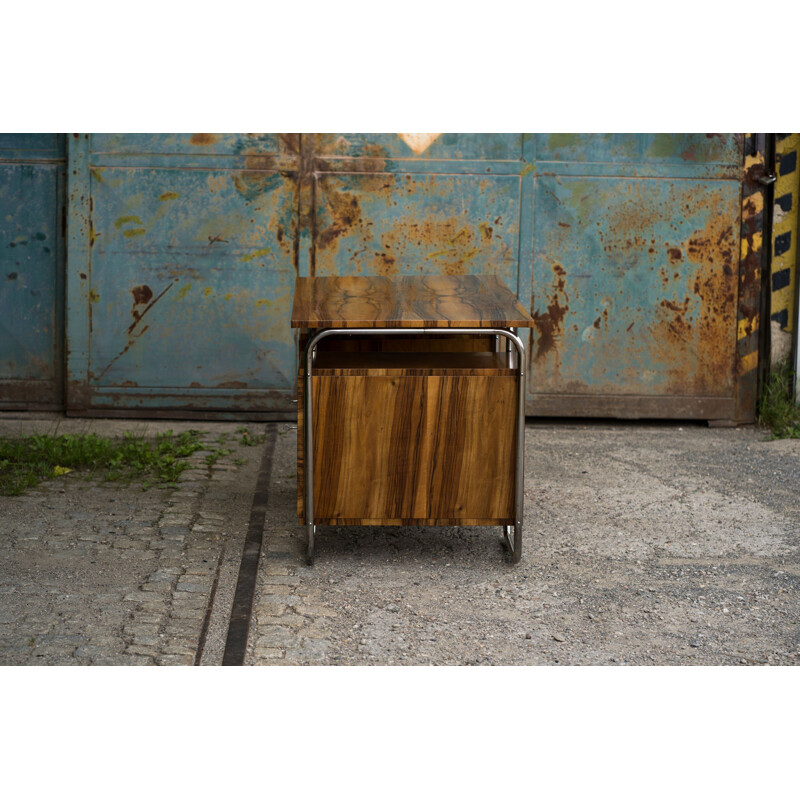 Vintage desk in walnut from the 30s 