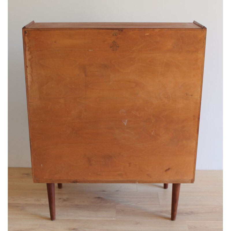 Secrétaire vintage Scandinave par Arne Vodder