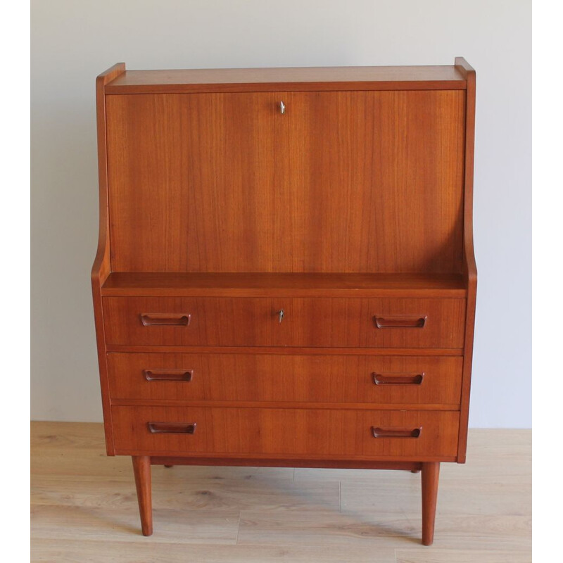 Vintage scandinavian secretary,1960