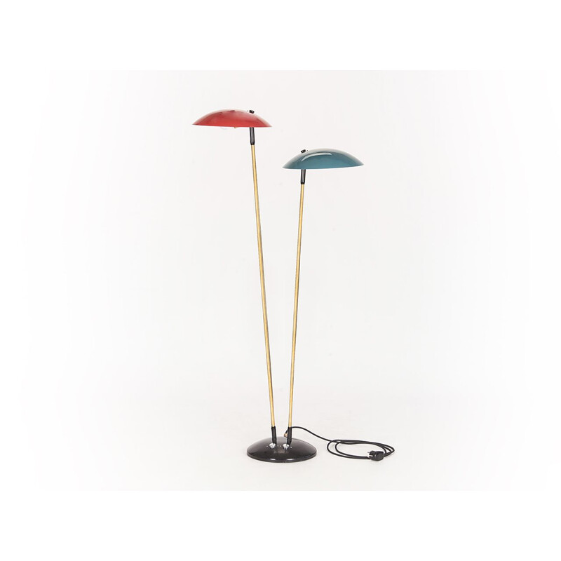 Vintage floor lamp from Drukov, 1960