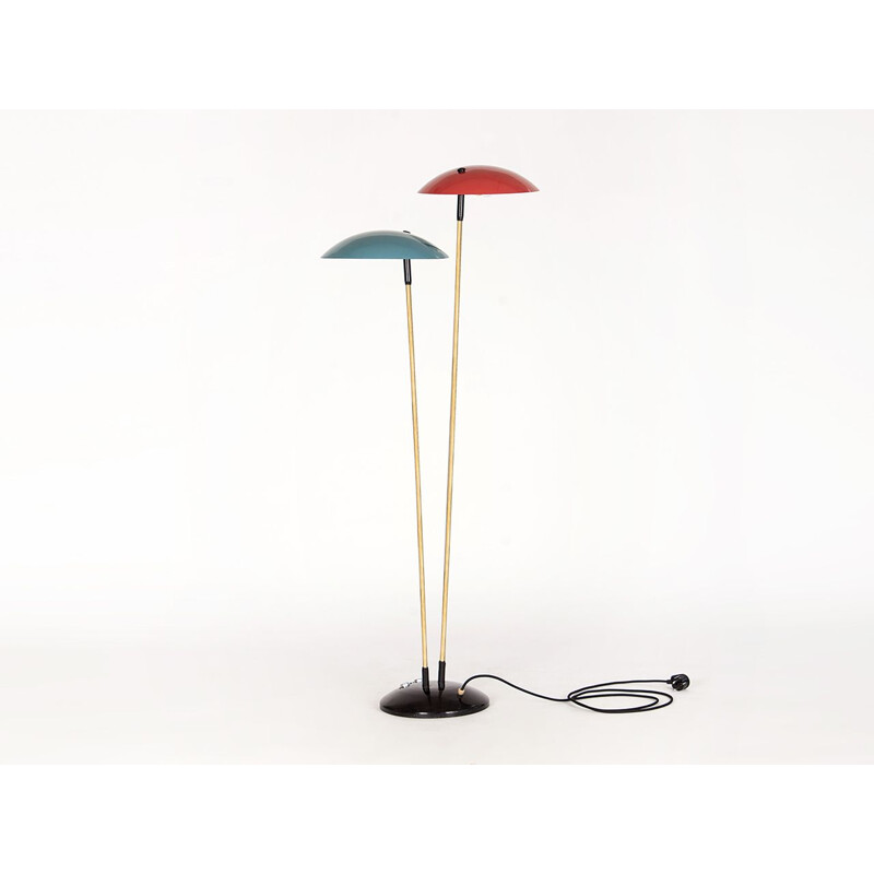 Vintage floor lamp from Drukov, 1960