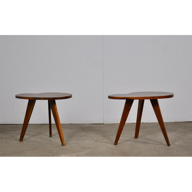 Vintage pair of side tables from the 60s