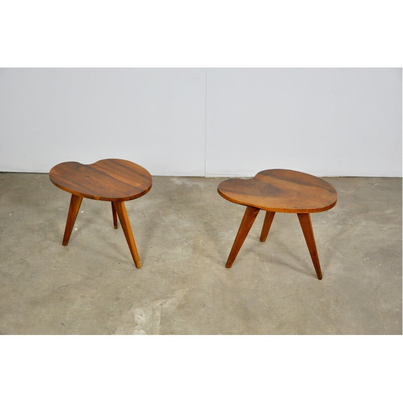 Vintage pair of side tables from the 60s
