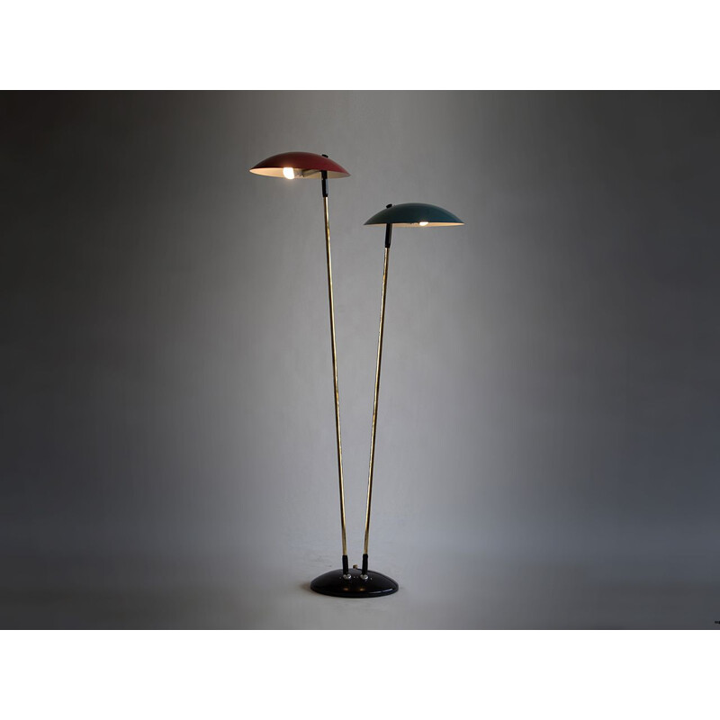 Vintage floor lamp from Drukov, 1960