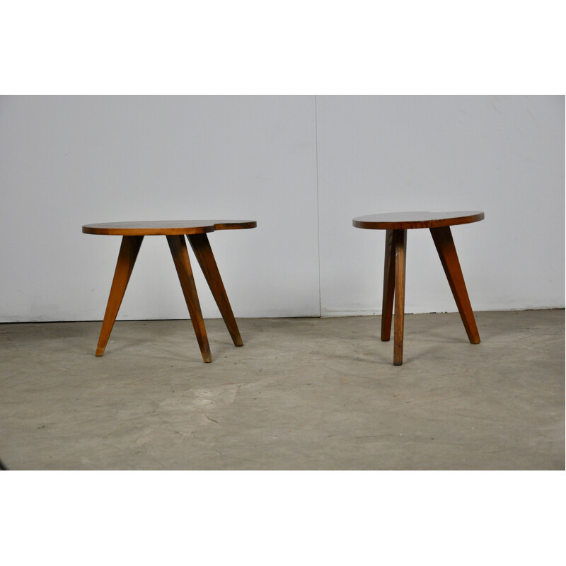 Vintage pair of side tables from the 60s