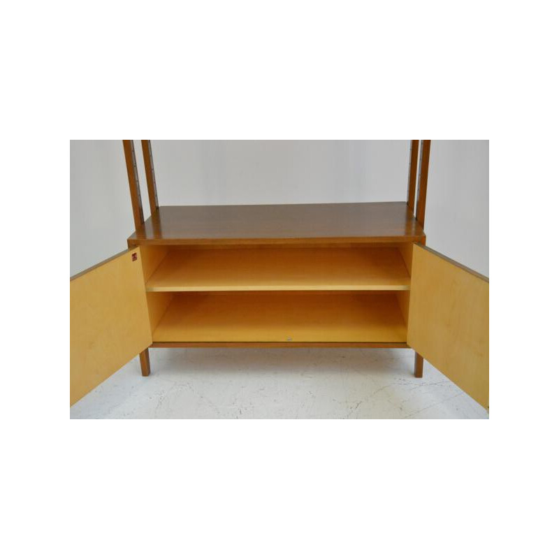 Scandinavian shelving system in teak - 1960s