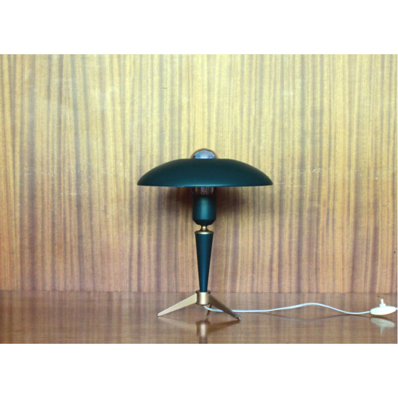 Vintage tripod lamp by Louis Kalff for Philips 1950