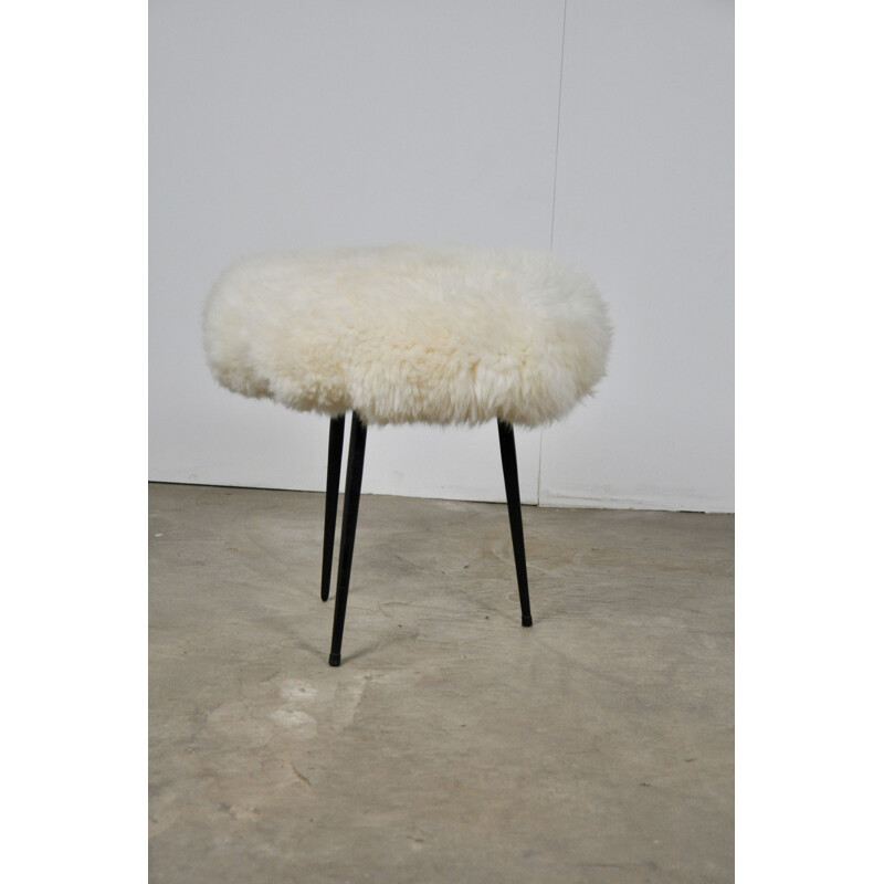 Vintage sheep stool 1975