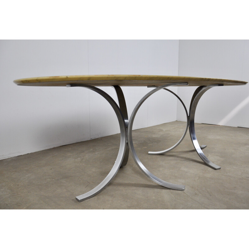 Vintage dinnig table by Osvaldo Borsani for Tecno 1970s